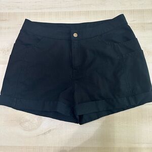 Zyia Black Not Just a Trail Shorts